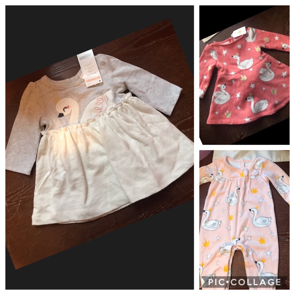 NWT Gymboree Princess Swan Dresses And Outfit